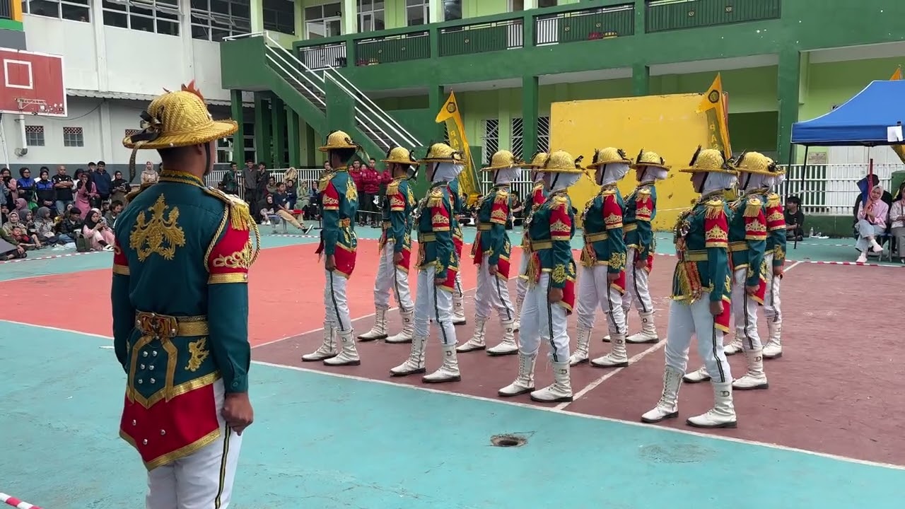 PASKIBRA SMA KP 2 CIPARAY LKBB P2B FEST SMK 2 Pasundan Banjaran || Variasi Formasi