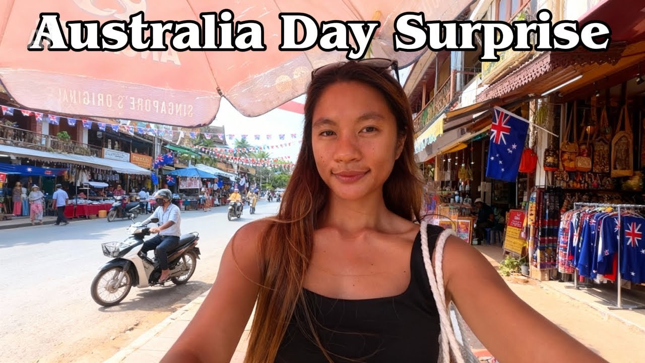 A week in my life here in Siem Reap Cambodia | Aussie day highlights!😊