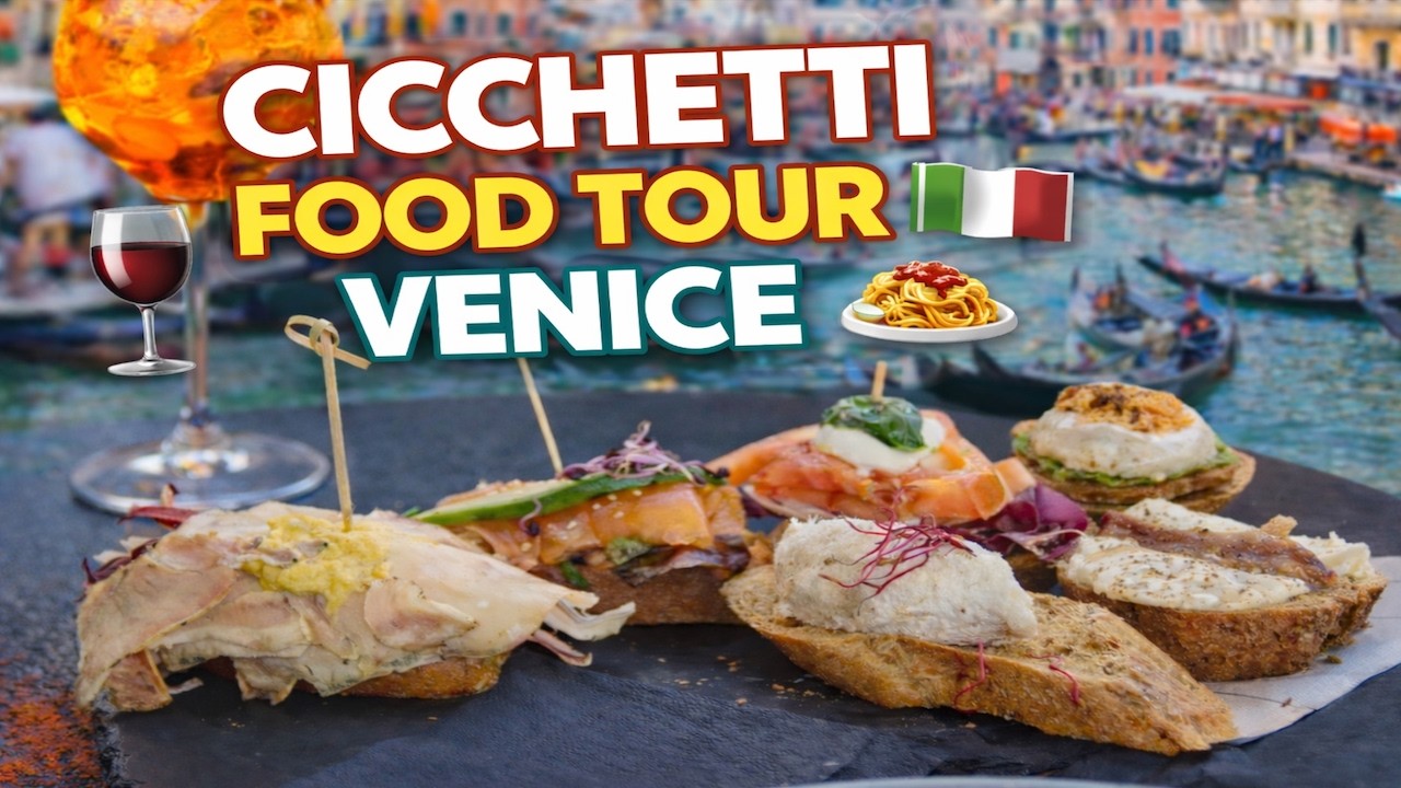 Venice Foodie Experience 🇮🇹 Eat Like a Venetian! Cicchetti Crawl + Bistrot de Venise