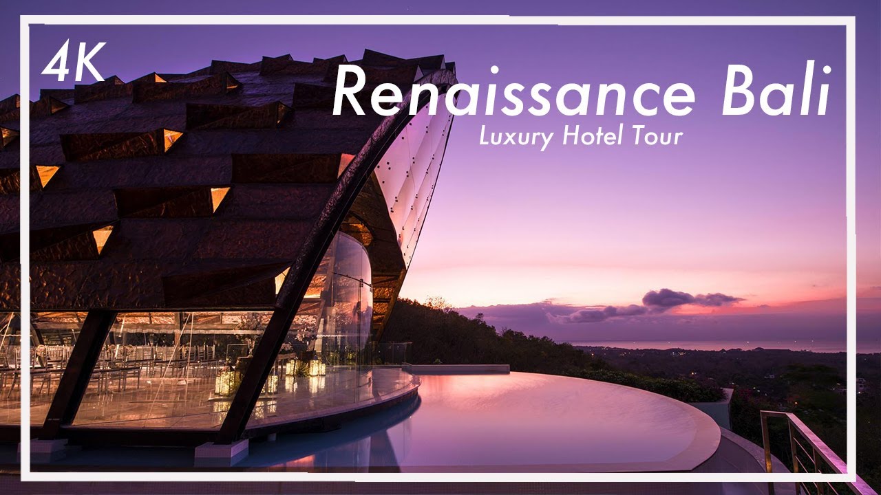 [4K] Bali 🇮🇩 | Renaissance Hotel Uluwatu Bali Walking Tour! 🌴  AMAZING Bali Inifinity Pools!