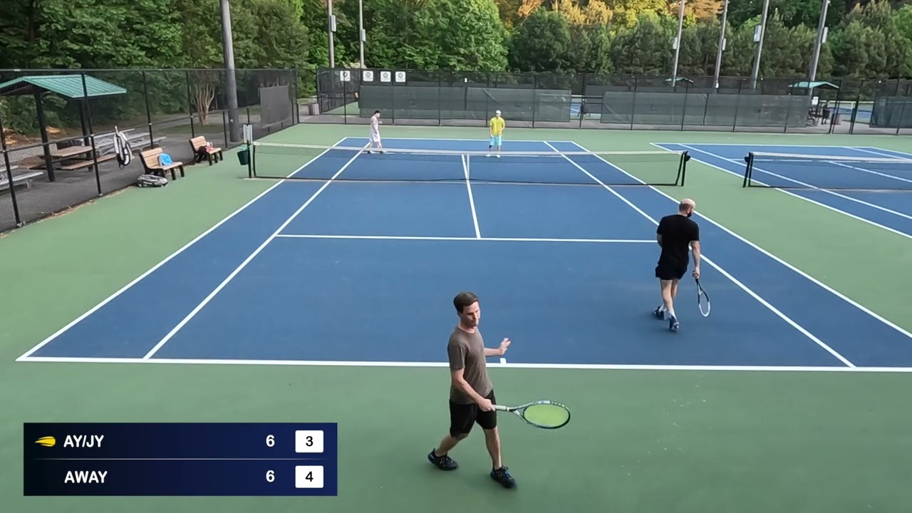 T2 Tennis 4.5- Men's Doubles - JY/AY Week 3