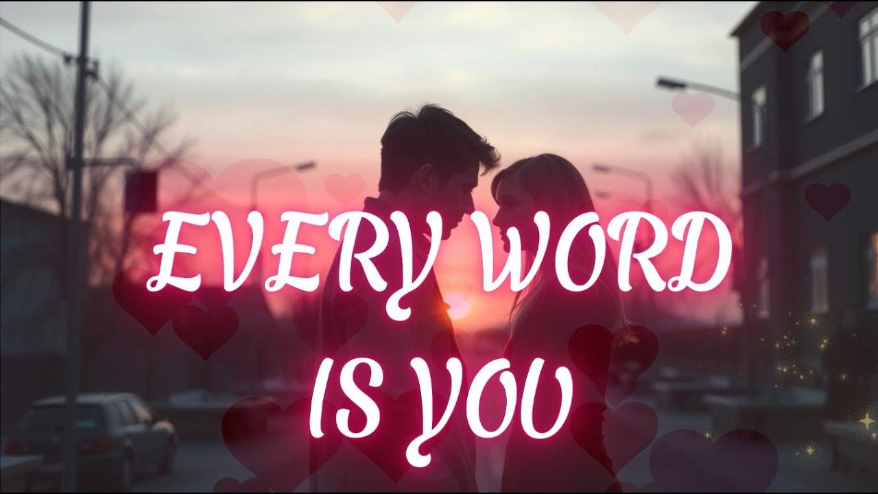 EVERY WORD IS YOU. Romantic sad song - deep melody