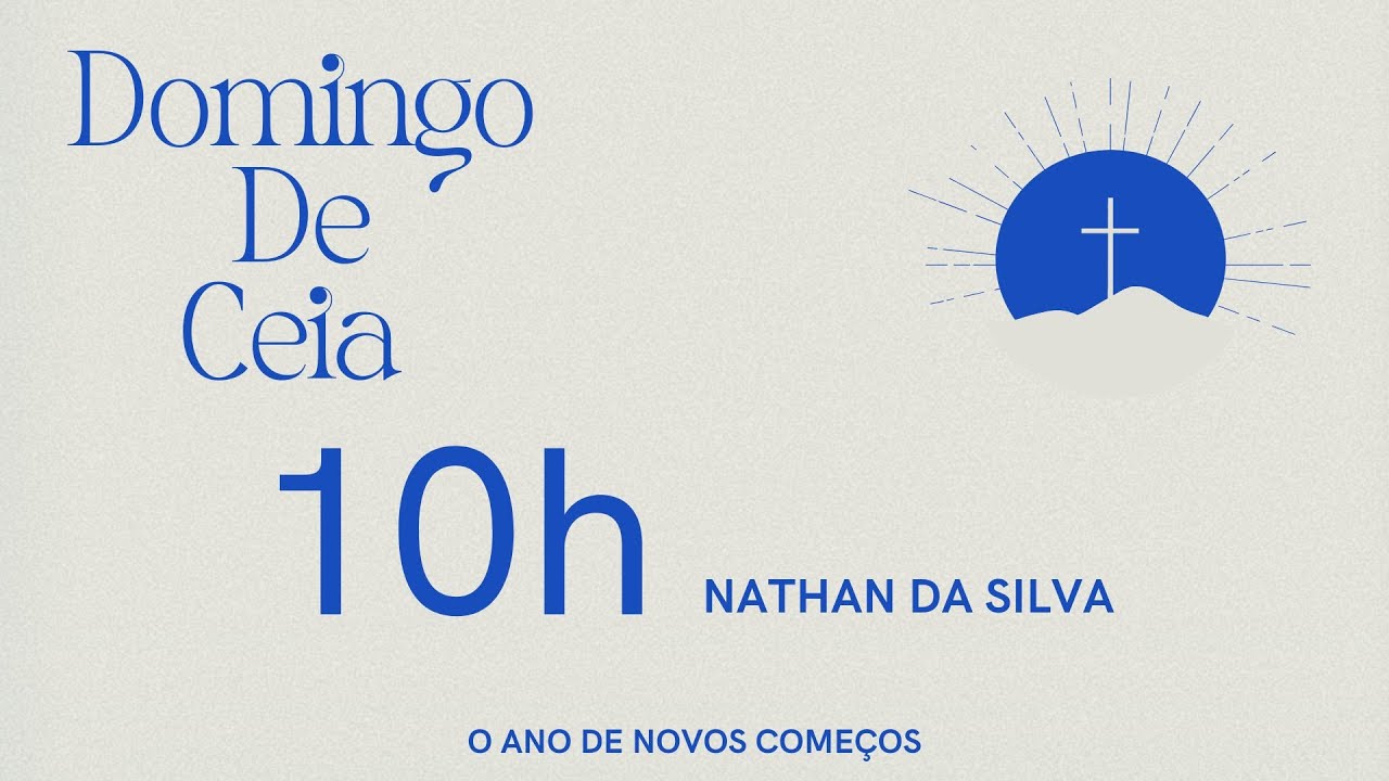 Domingo Culto de Santa Ceia- Pr. ALIRIO CARNEIRO DE SOUZA