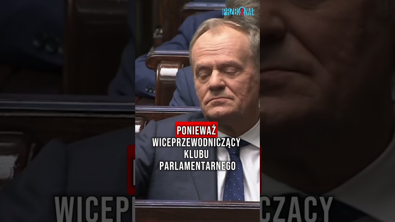 OSTRY APEL POSŁA W&Oacute;JCIKA DO PREMIERA TUSKA