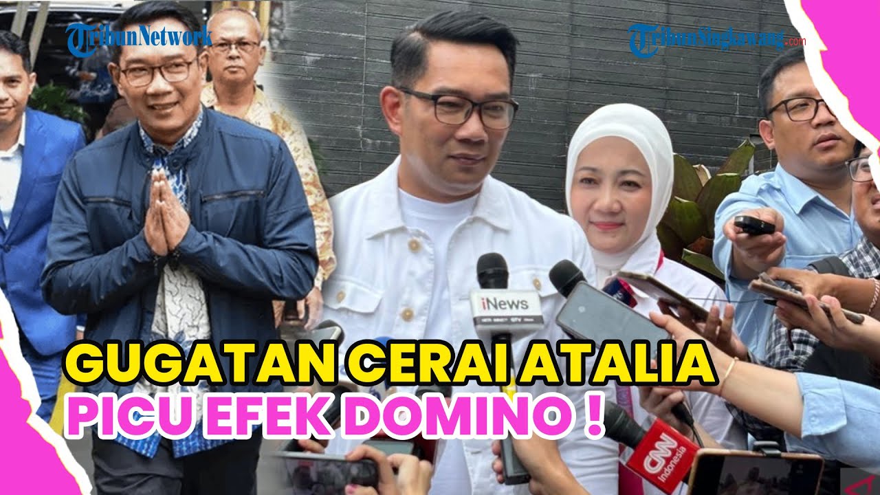 DARI GUGATAN CERAI HINGGA ISU KORUPSI, RIDWAN KAMIL KEMBALI JADI SOROTAN !