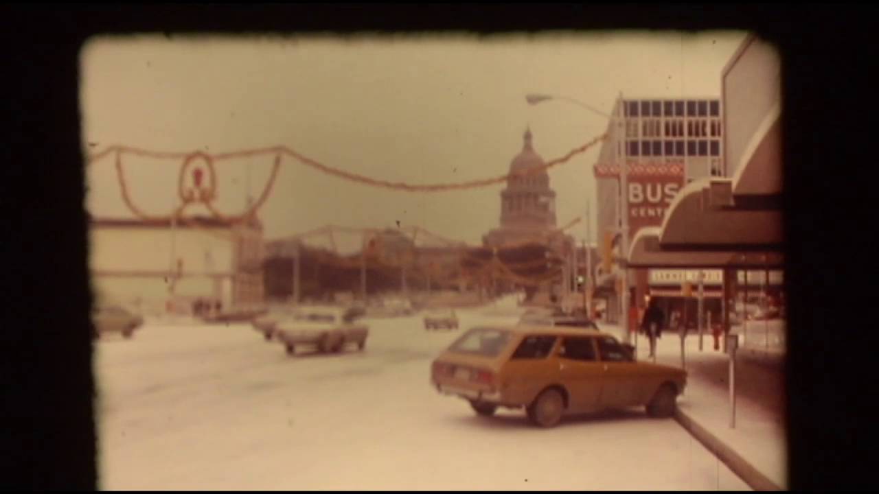 Snow in Downtown Austin | Austin, TX 1973