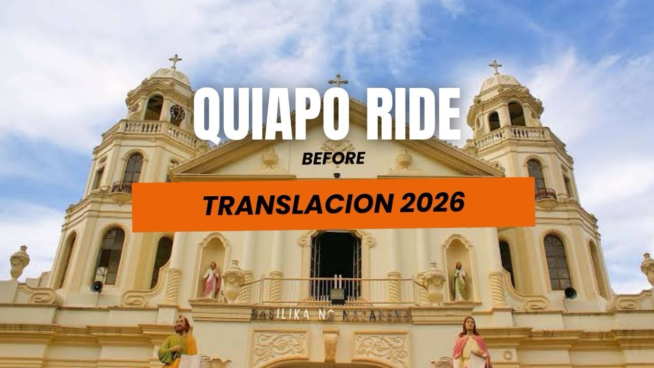 QUIAPO RIDE | VIVA NAZARENO | BEFORE TRANSLACION | JANUARY 2026