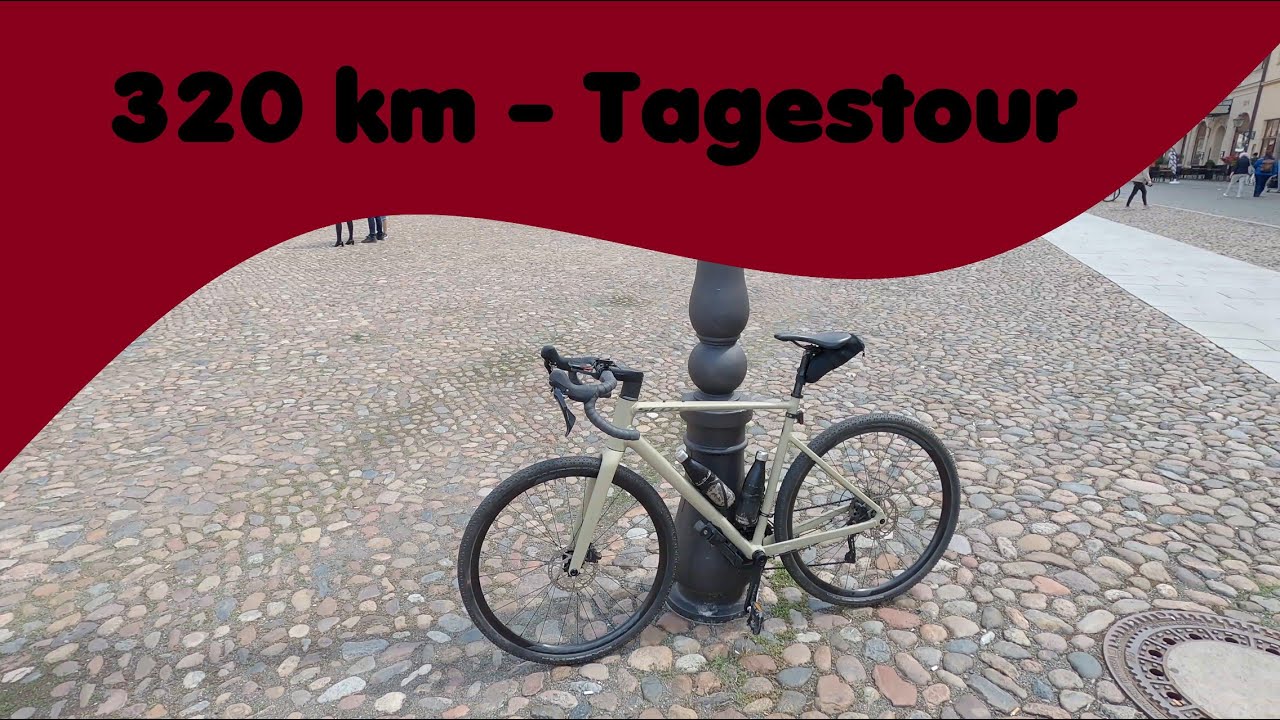 320 km - Tagestour mit dem Gravel-Bike - Dresden - Wittenberg - Dresden
