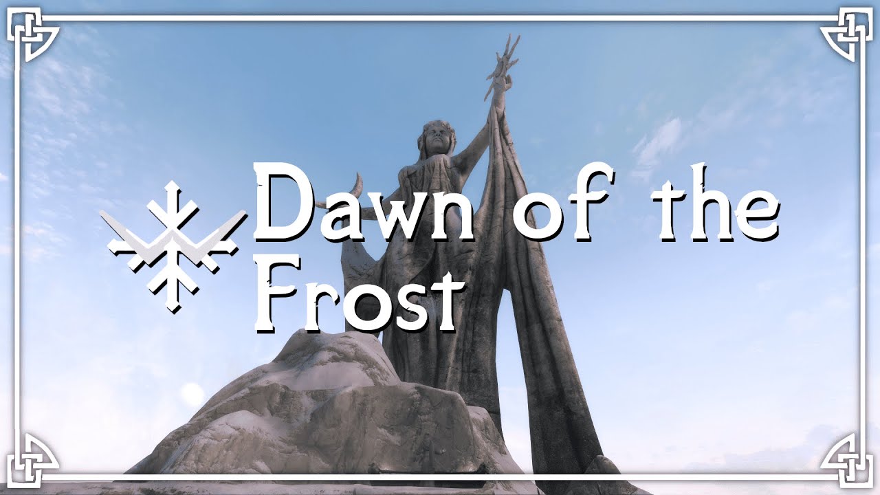O melhor Skyrim Vanilla+ Dawn of the Frost 5.0