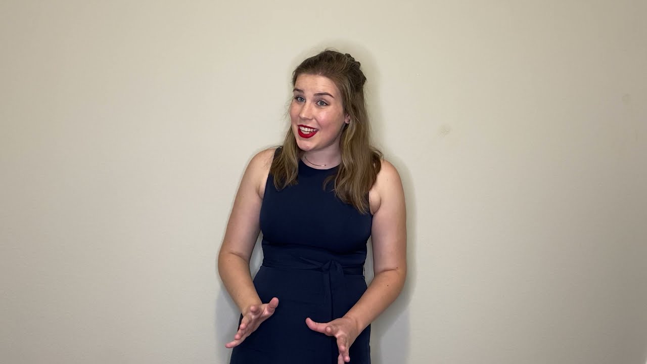 Claire Justice Porter - Contemporary Monologue Video Submission