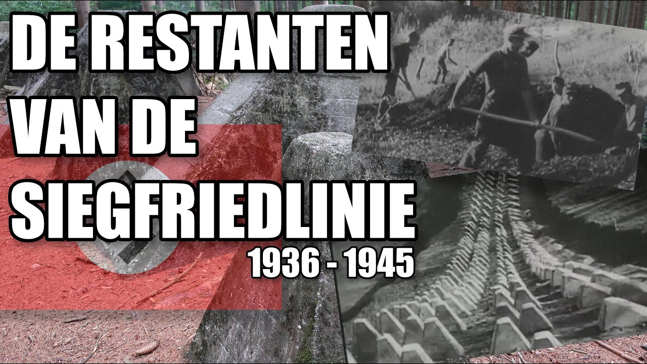 De restanten van de Siegfriedlinie/Westwall - Aachener Wald