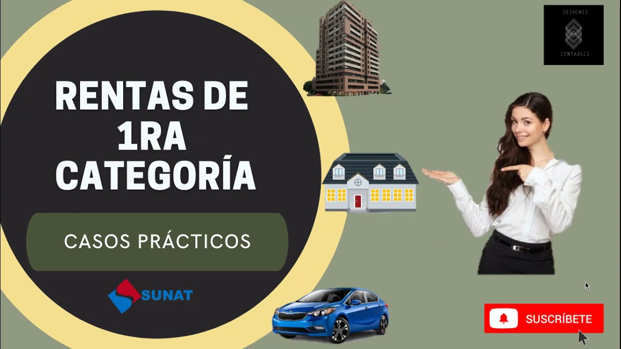 ✔️APRENDE A CALCULAR RENTAS DE PRIMERA CATEGORÍA 2021 - CASOS PRÁCTICOS 👍📚📎📊✔️