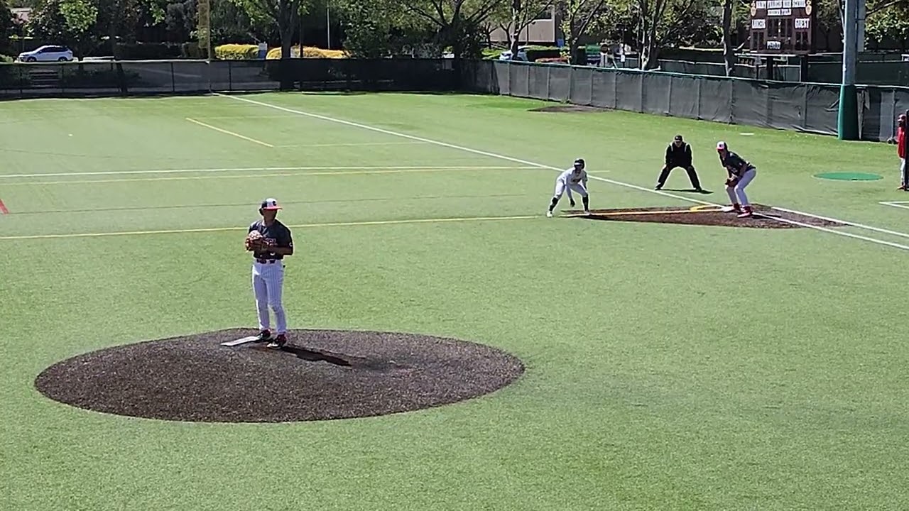 Roman Trinidad '24 - Outfield - Single, Steal 2nd, Steal 3rd, Score vs Carmel - April 6, 2024