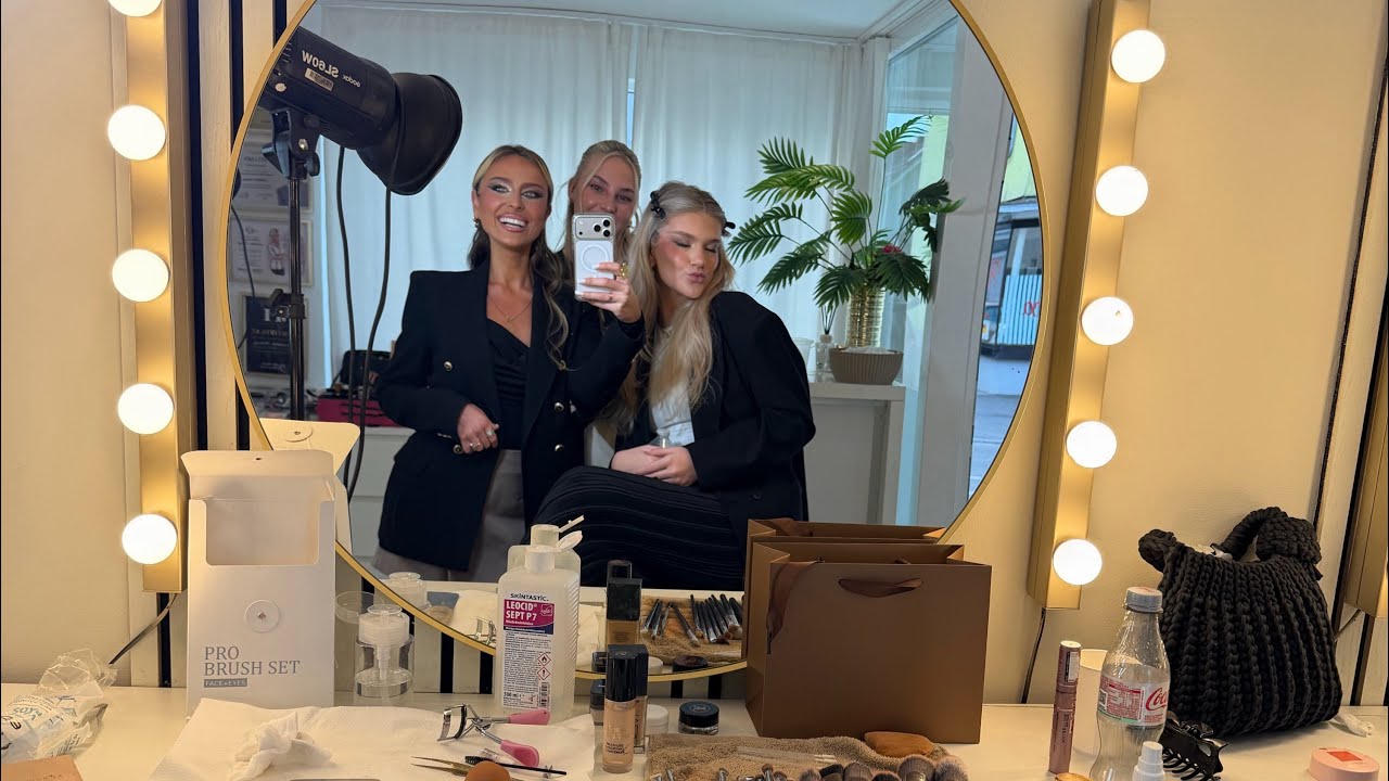Viktoria Hoghová überträgt einen Livestream.