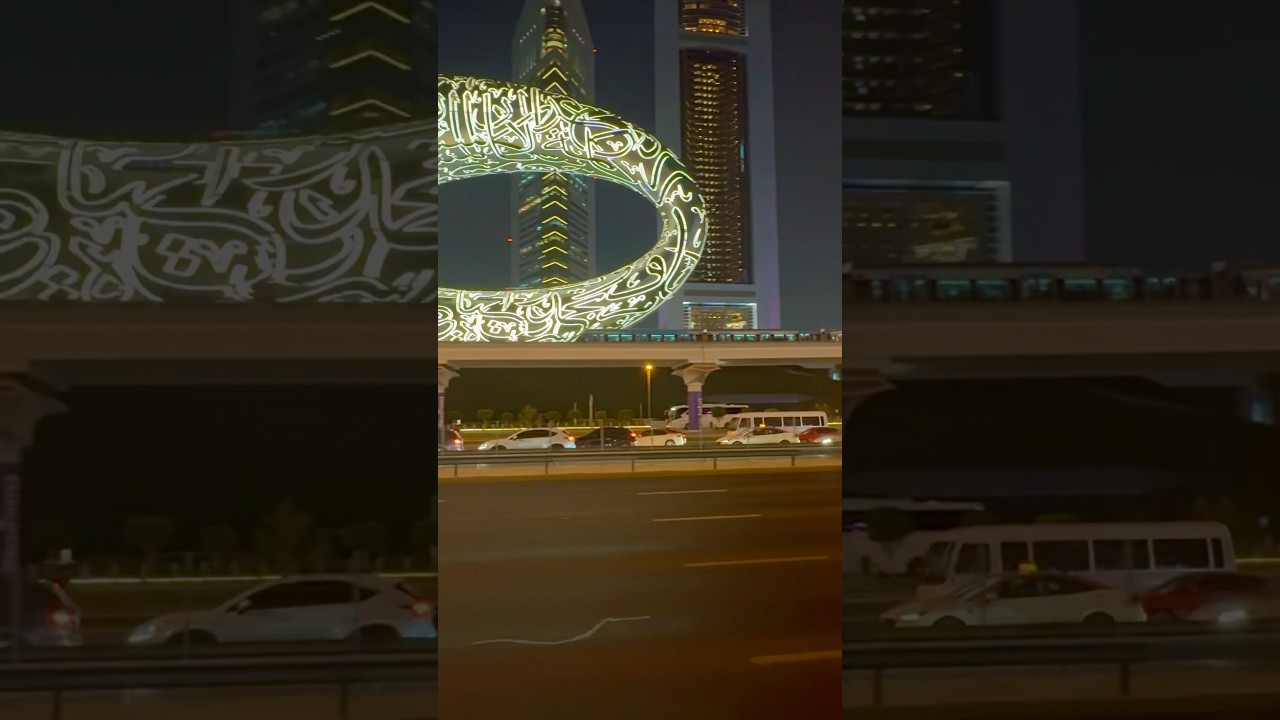 Beautiful Dubai Night 