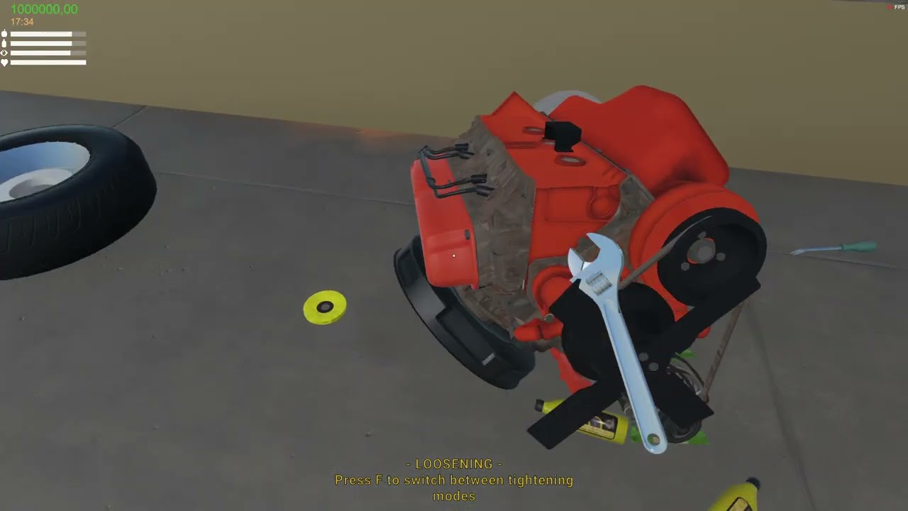 My Garage. V8 swap to Wolf.