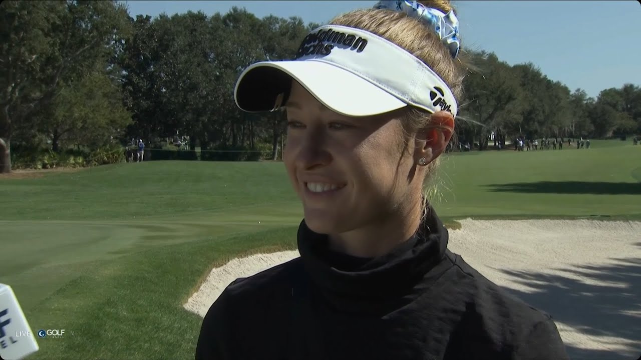 Nelly Korda 2026 Hilton Round 1