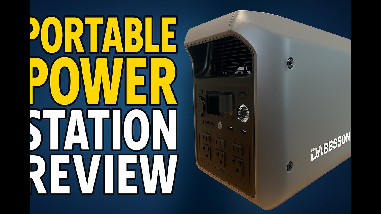 Dabbsson 2000L Solar Generator Review | Real Capacity & Load Test Results !