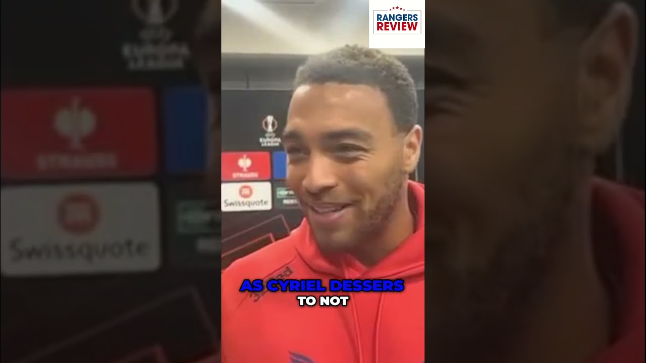 Dessers opens up on life as a striker at Rangers 🎯