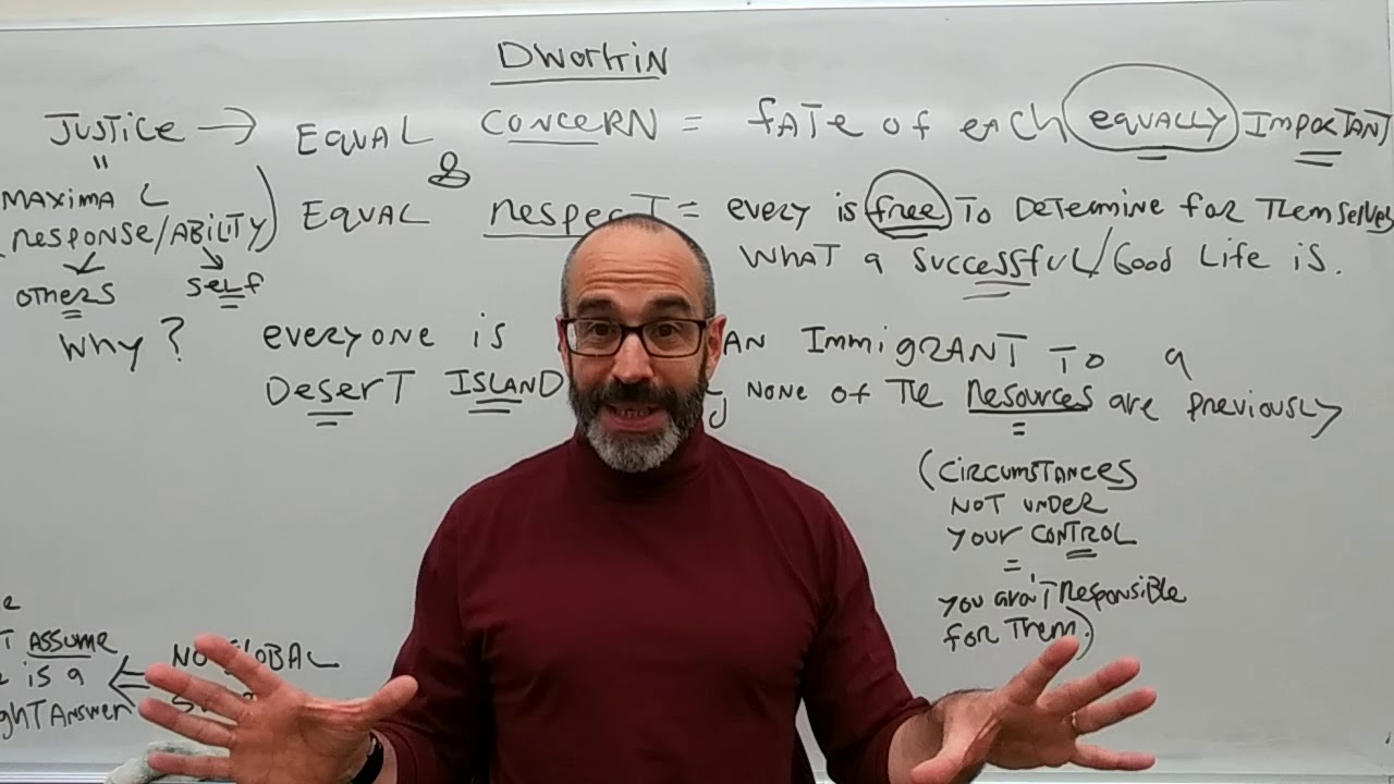 Dworkin 1  On Figuring out the Nature of Justice