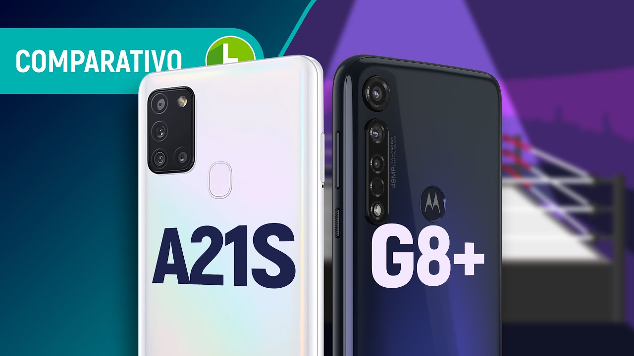 GALAXY A21S vs MOTO G8 PLUS: Samsung e Motorola pelo MELHOR INTERMEDIÁRIO | Comparativo