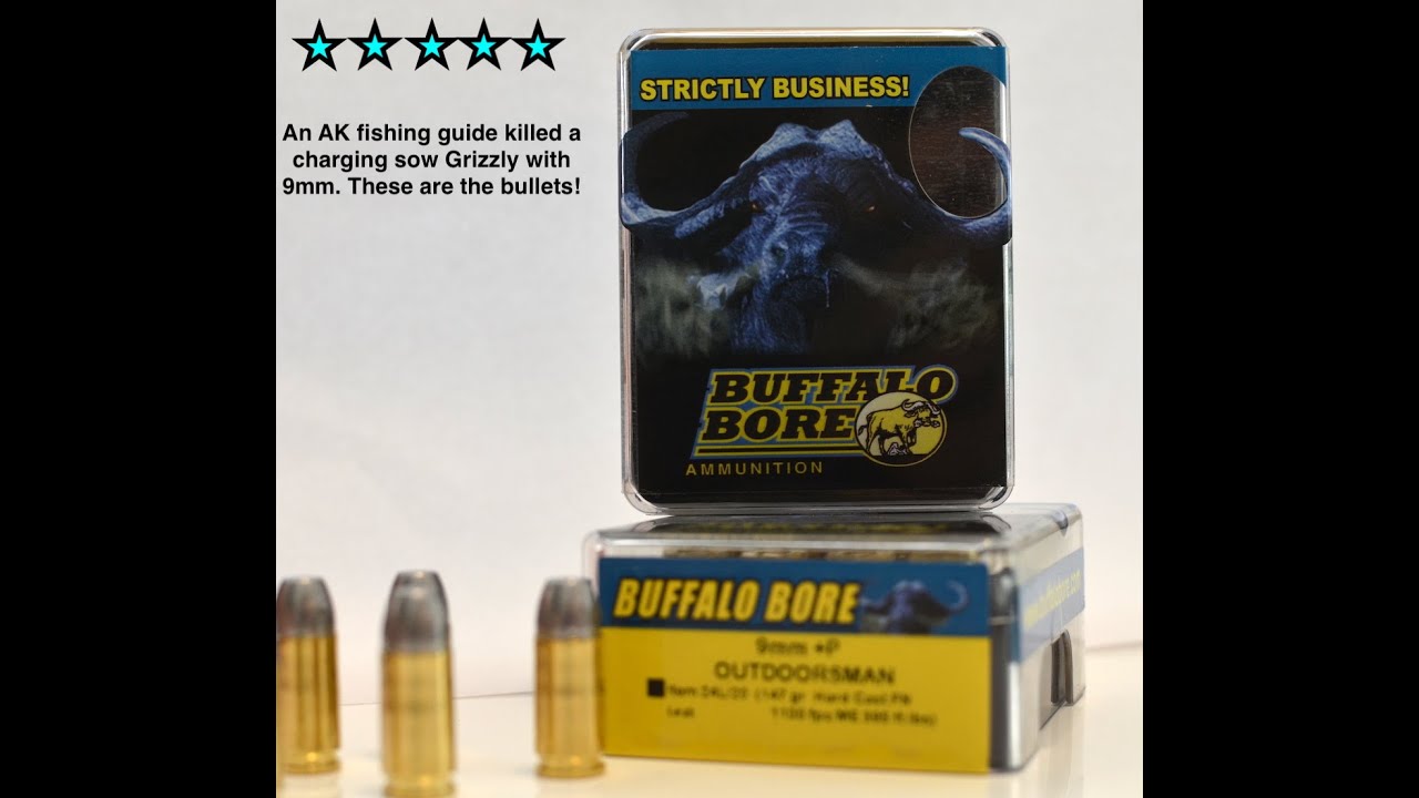 Gear Review: Buffalo Bore Outdoorsman 9mm +P