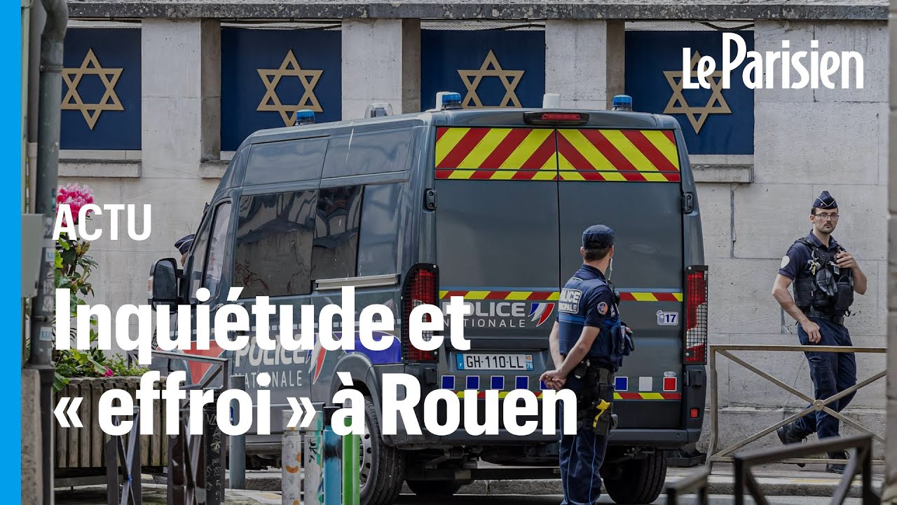 « C’est terrible » : Rouen sous le choc après l'attaque de sa synagogue
