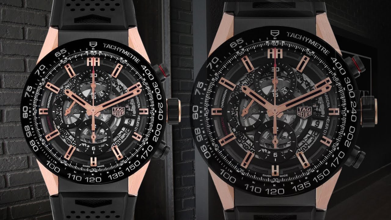 Tag Heuer Carrera Caliber Heuer 01 Skeleton Watch CAR205A | SwissWatchExpo
