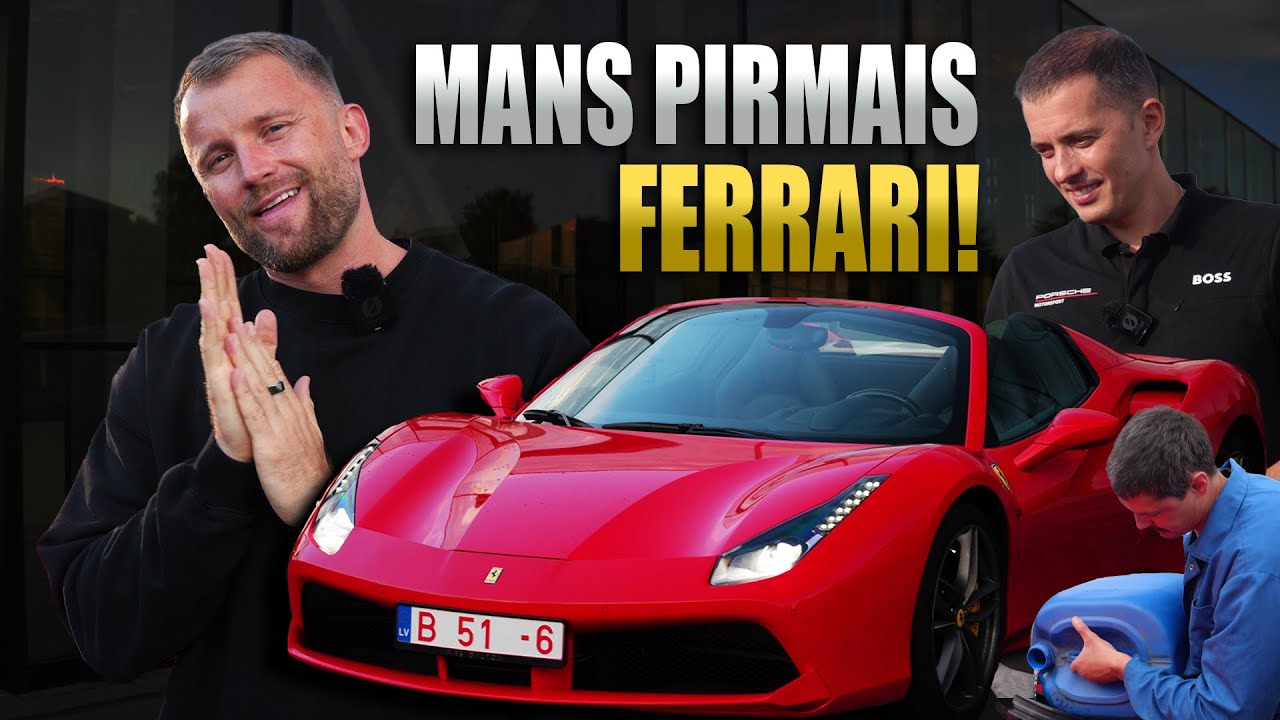 Nopirku savu pirmo FERRARI – un viss noiet greizi!