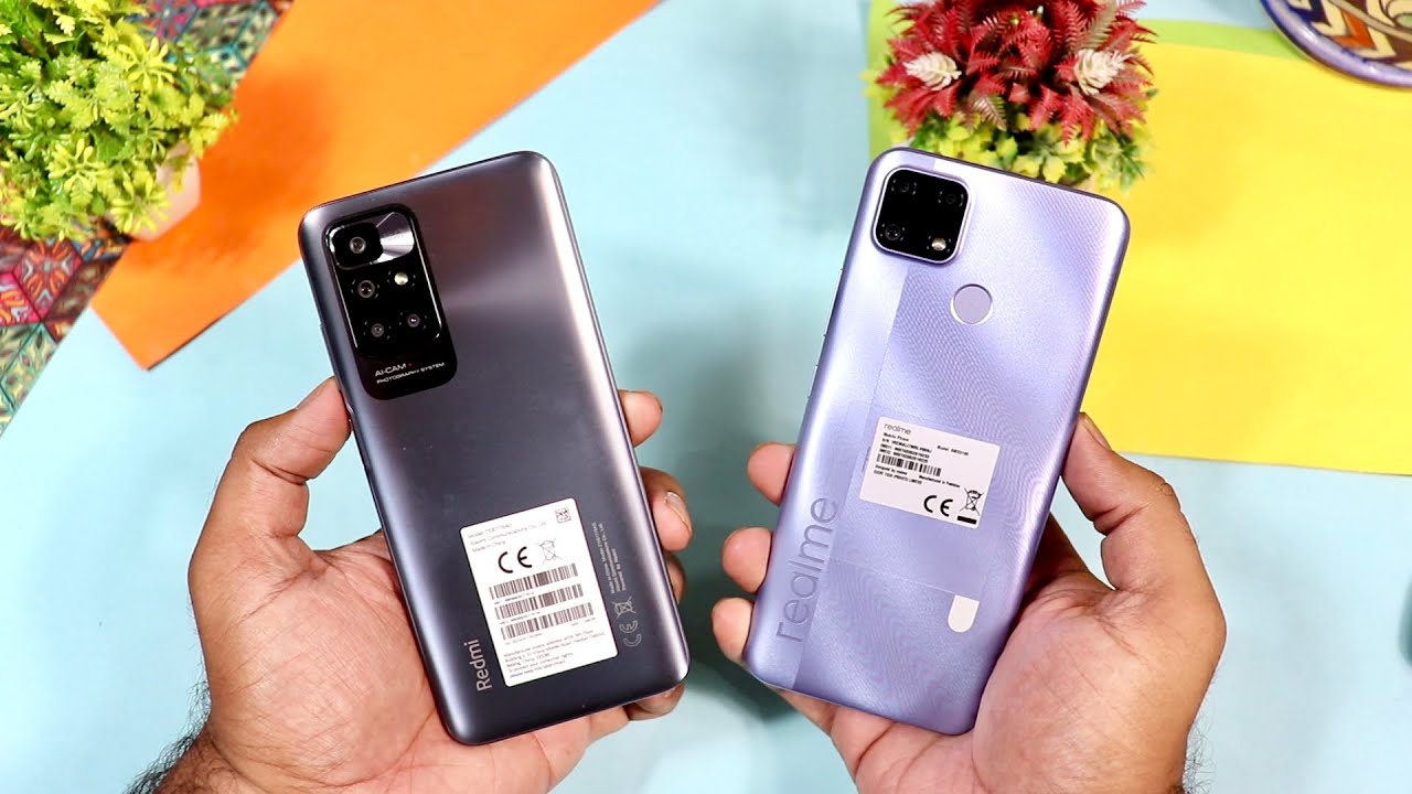 Redmi 10 Vs Realme C25s Speed Test & Camera Test, Full Comparison [Hindi/Urdu]
