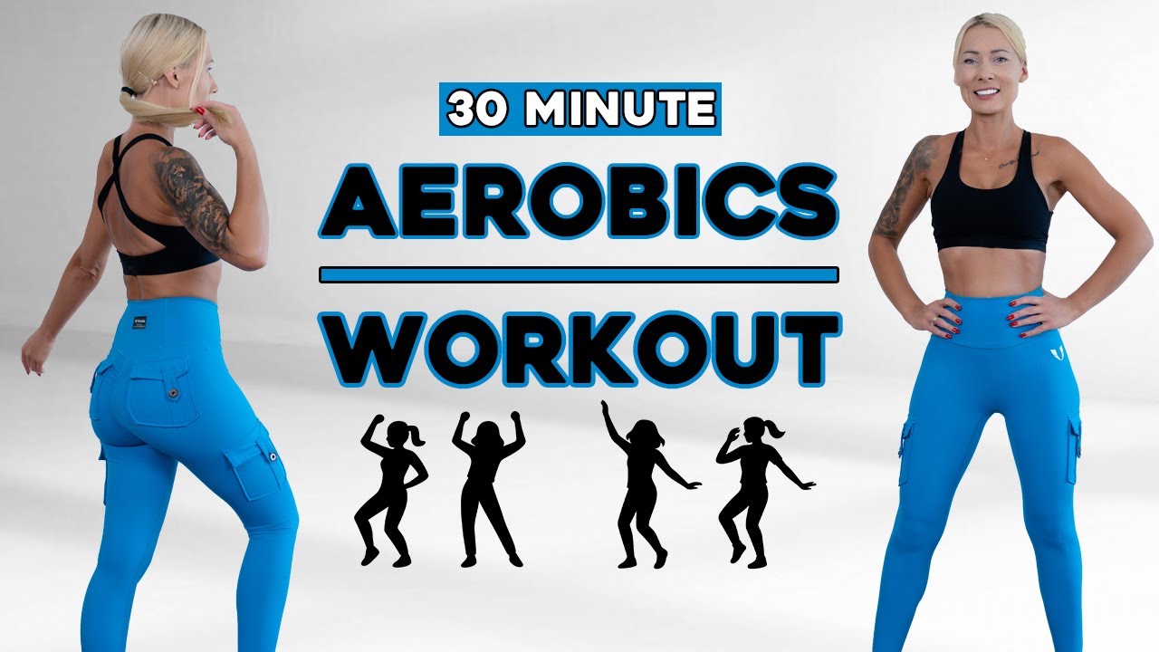 🔥30 Min Aerobics Cardio 🔥  Fun & Effective  Workout for Weight Loss🔥 Knee-Friendly, No Jumping🔥