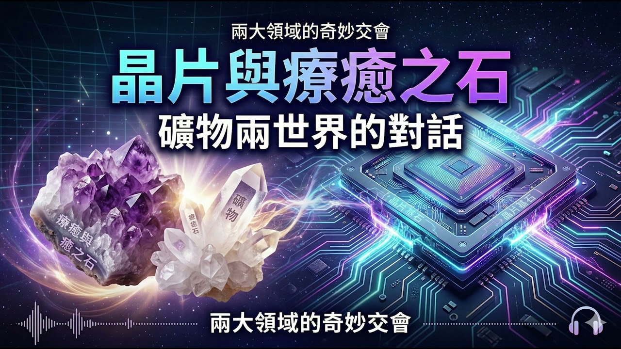 晶片與療癒之石：礦物兩世界的對話