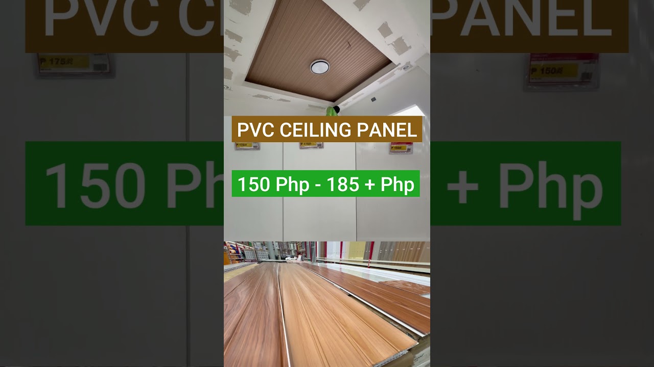 PVC CEILING PRICES / Philippines House Design Construction Renovation Interior Design