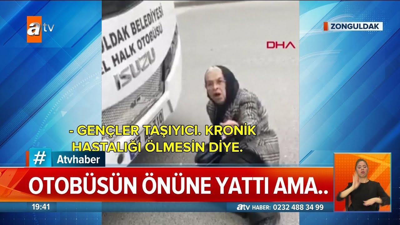 Sokağa çıktı, otobüse alınmadı! - Atv Haber 23 Mart 2020