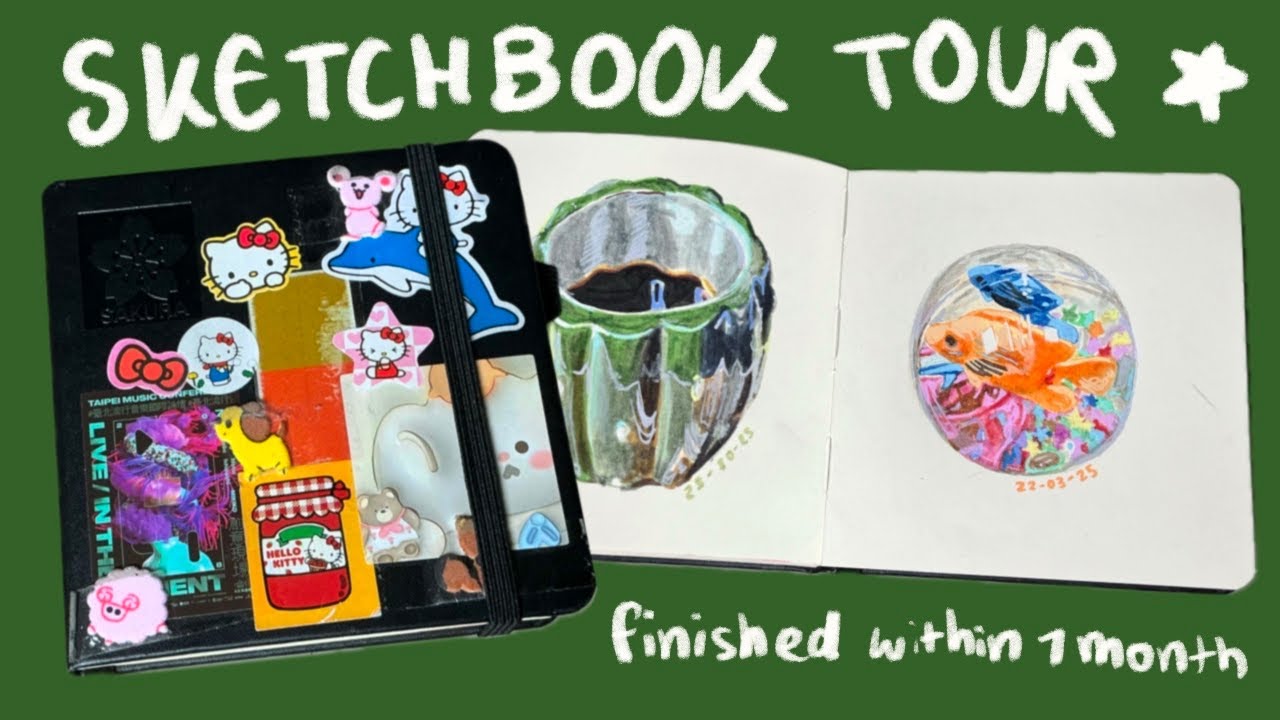 sketchbook tour ★ filled up within 1 month