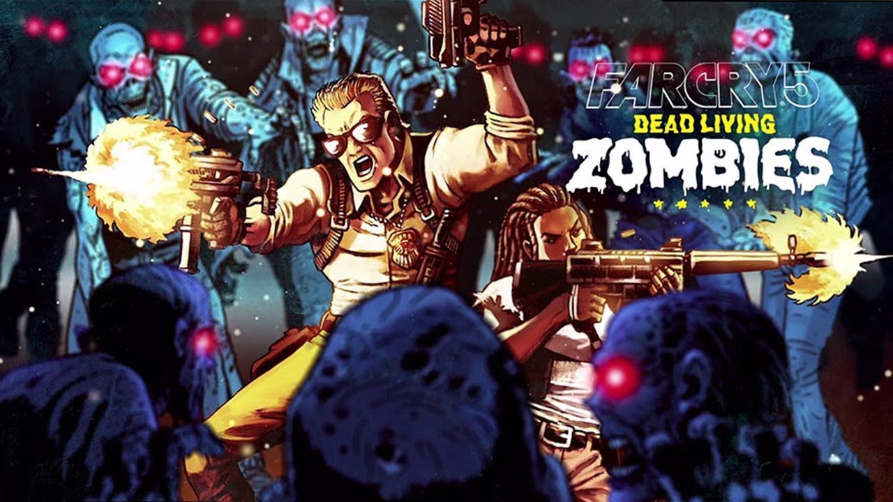 Far Cry 5 - Dead Living Zombies DLC - Let's Play (FULL DLC) | DanQ8000