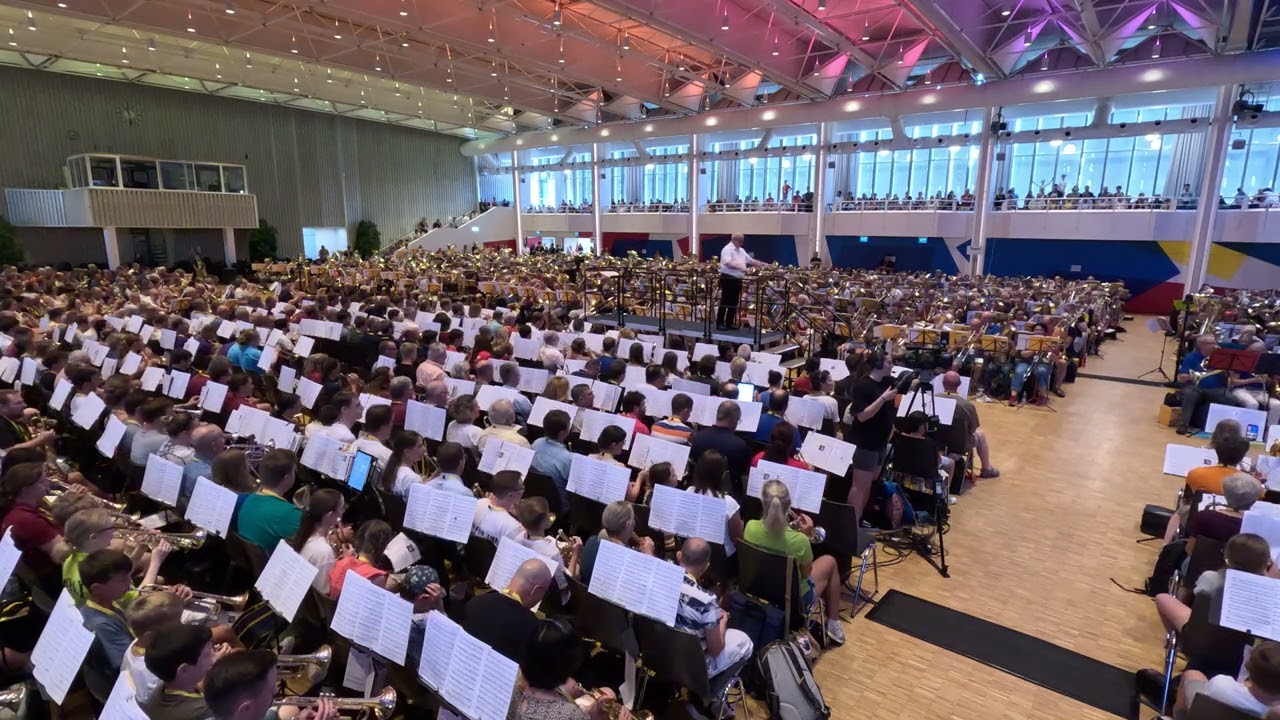Landesposaunentag 2025 - 609 - Gottesdienst Donauhalle - 