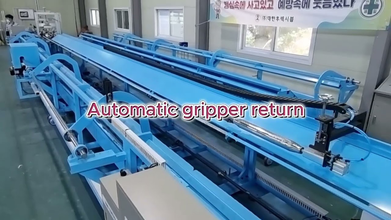Automatic flexible duct insulation, compressing & packing machine