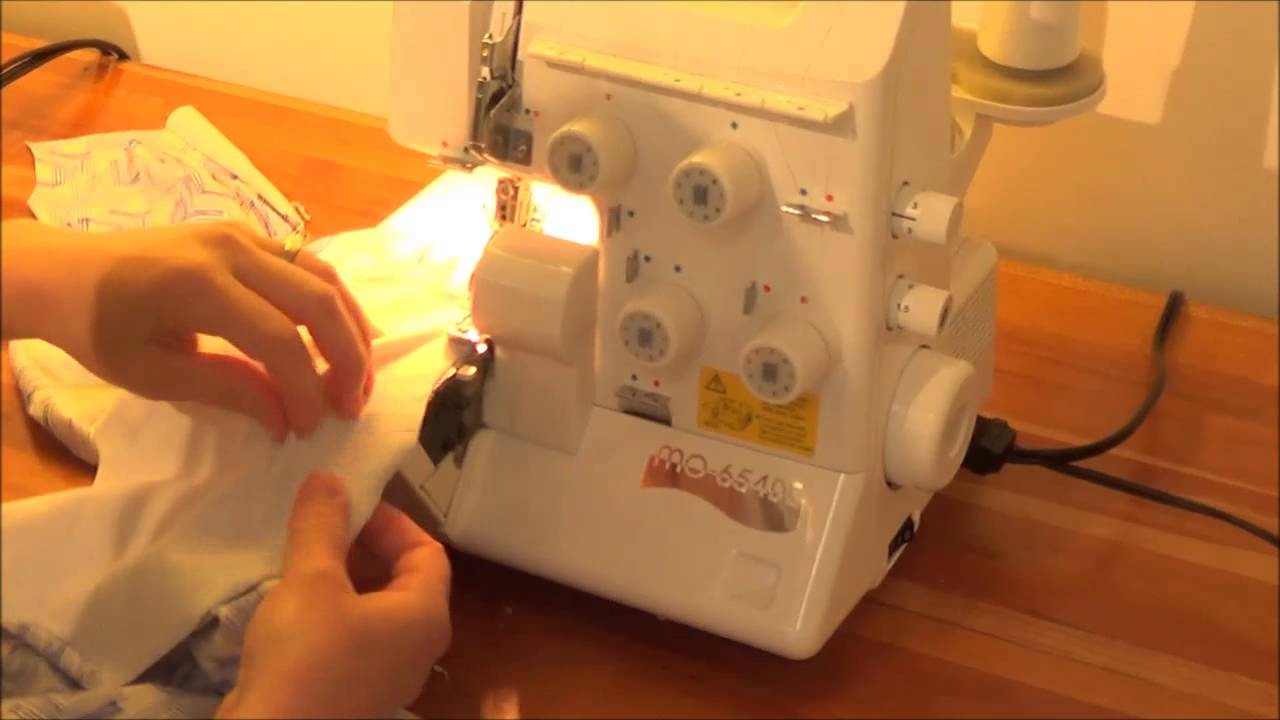 Sewing the rolled hem romper pattern by Brindille and Twig