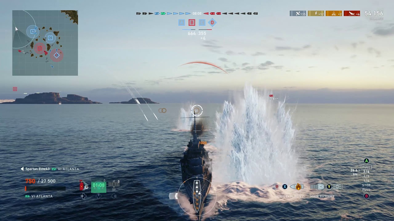 Meet The Atlanta! Tier 6 American Cruiser! (World of Warships Legends Xbox One X)