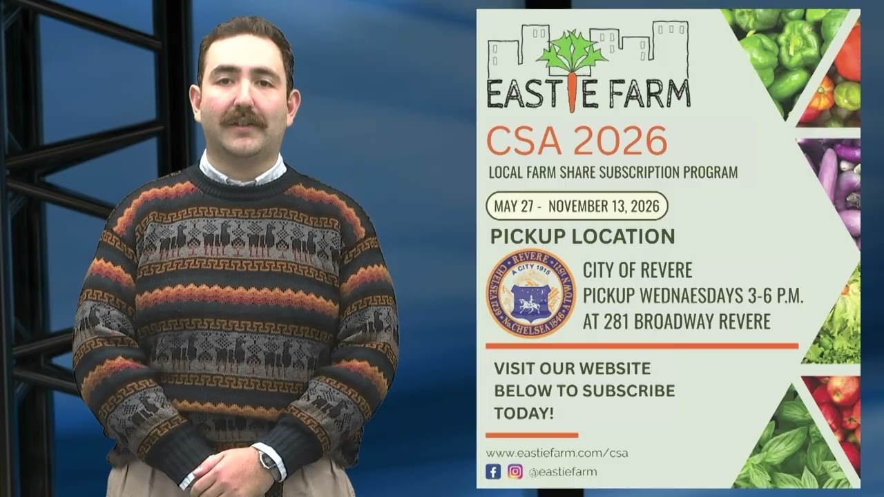 The City of Revere partners with Eastie Farm's CSA! - English