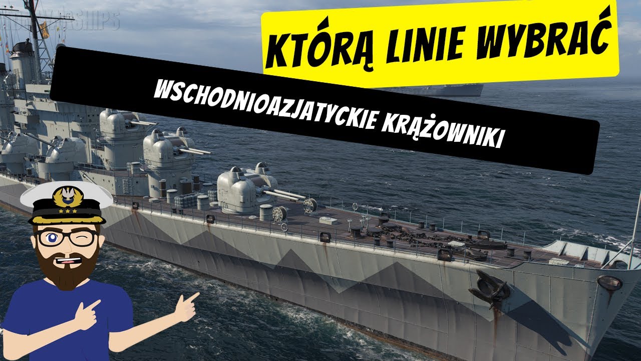 Wschodnioazjatyckie krążowniki - Którą linie wybrać?  | World of Warships