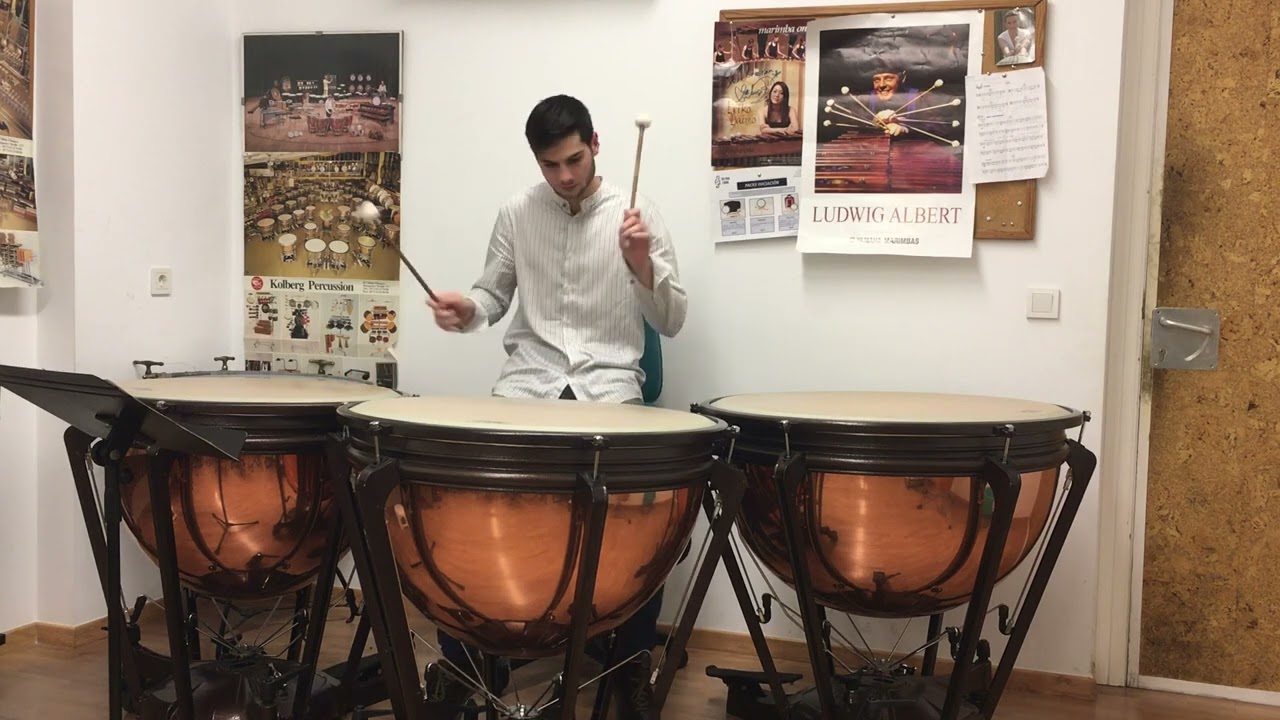 Timpani Solo, Etude, Kettledrum, drums