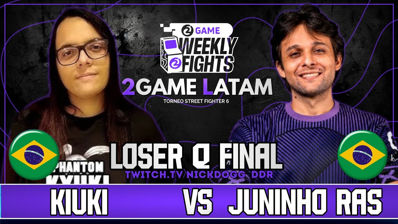 KIUKI (jp) VS JUNINHO RAS (mai) WEEKLY FIGHTS 2GAME Street Fighter 6