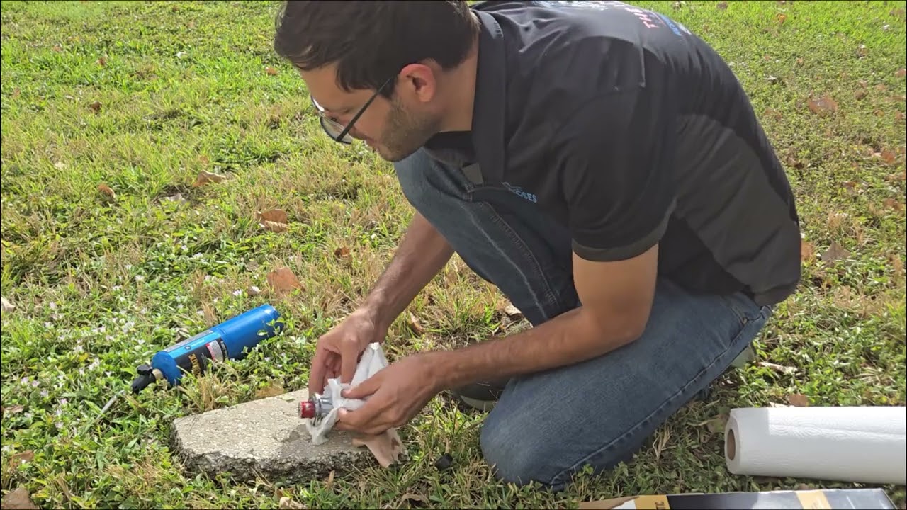 How to fix a Weather Guard lock that was not in use for a long time