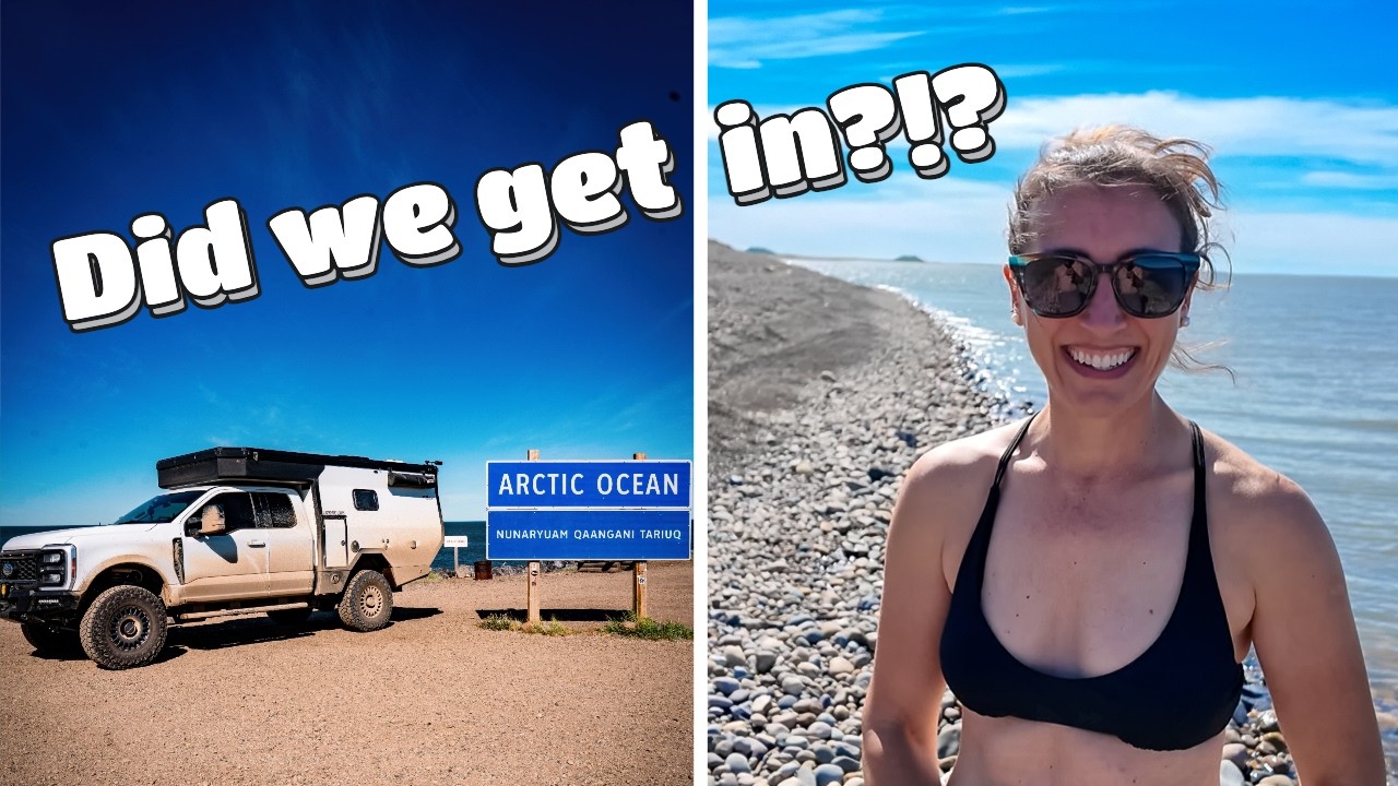 Отправляемся на нашем кемпере Enduro Truck Camper к Северному Ледовитому океану по шоссе Демпстер!