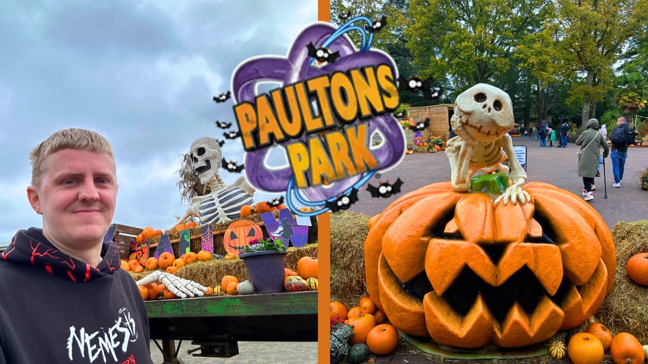 Paultons Park Halloween Spooktacular Vlog 2025