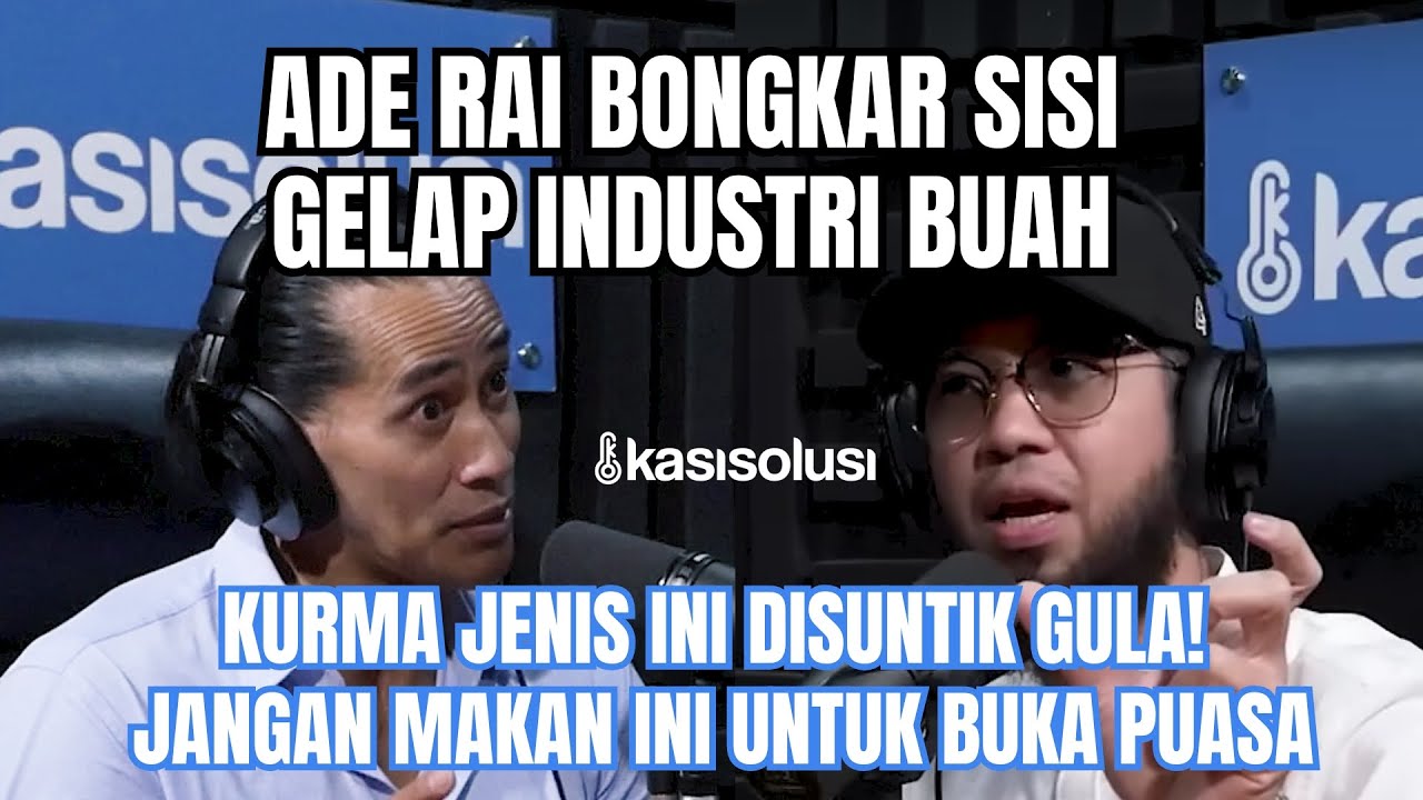ADE RAI BERANI BONGKAR: KURMA JENIS INI BIKIN GEMUK, DISUNTIK GULA, JANGAN DIMAKAN UNTUK BUKA PUASA!