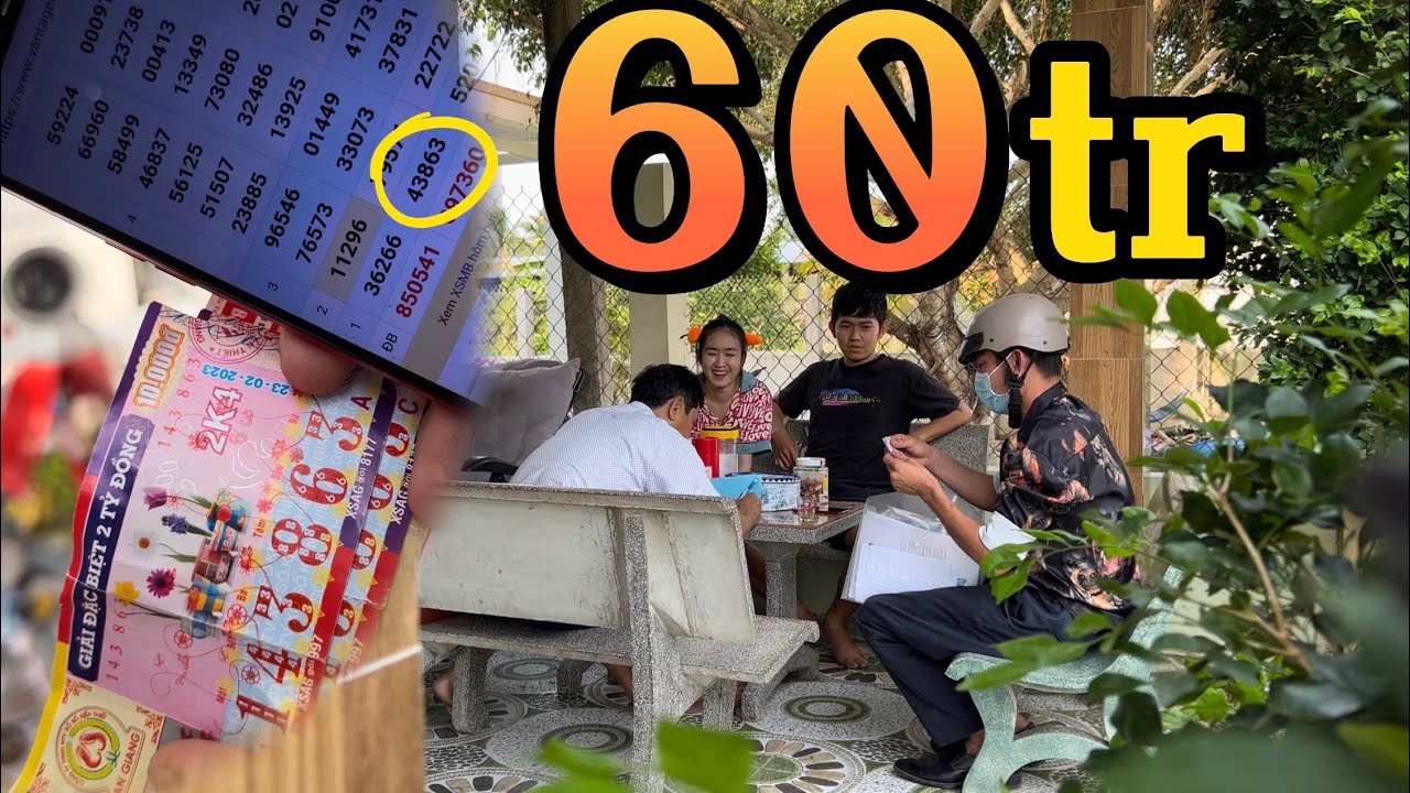 TÍA GIÀ và MÁ vui mừng khi “Trúng Số”