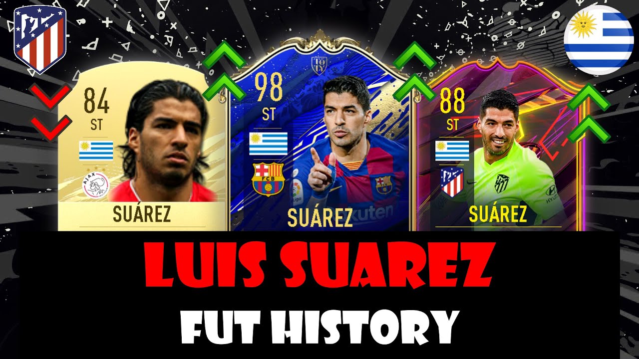 LUIS SUAREZ | FIFA ULTIMATE TEAM HISTORY😱🔥 | FIFA 10 &ndash; FIFA 21